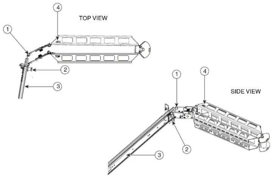 CISCO UCS C240 M3 - Installing the Cable Management Arm (Optional) - 3