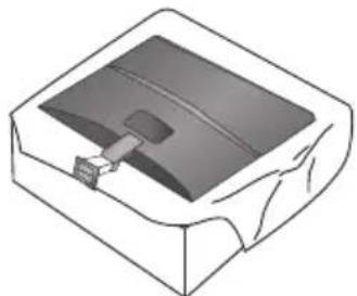 LG E2260V - Connecting the stand - 1