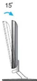 LG E2260V - Positioning your display - 2