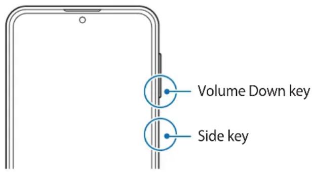SAMSUNG Galaxy F62 - Turning the device on and off - 2