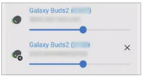 SAMSUNG Galaxy F62 - Listening to music together with Galaxy Buds - 1