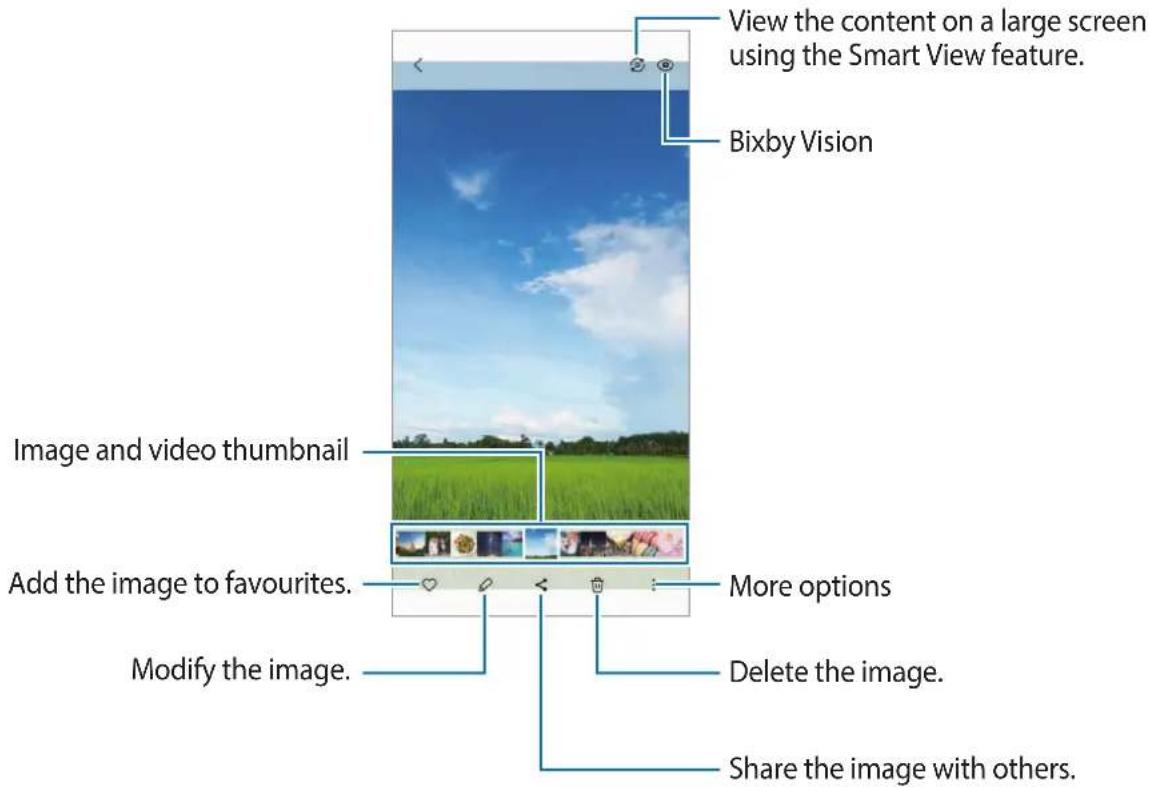 SAMSUNG Galaxy F62 - Viewing images - 1