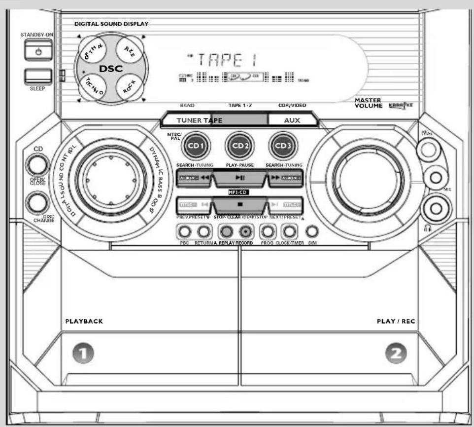 PHILIPS FWV357 - Notes: - 1
