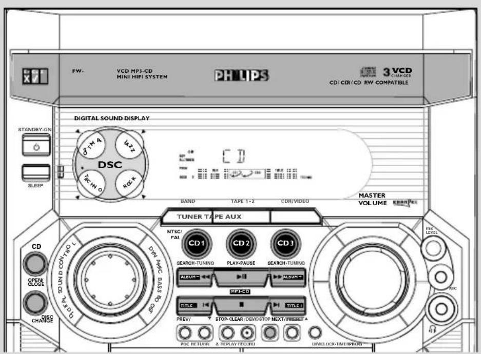 PHILIPS FWV357 - Automatic DSC-DBB selection - 1