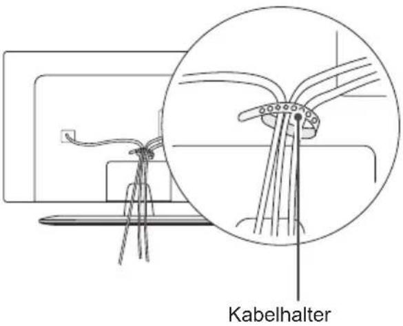 LG 22LY340C - Sauberes Verlegen der Kabel - 3