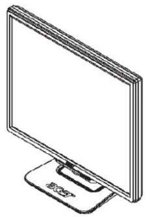 ACER Value AL1916As - Assembling the Monitor - 2