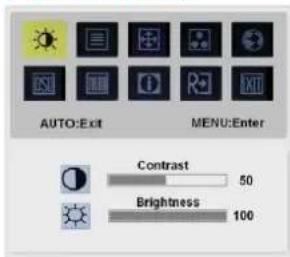 ACER Value AL1916As - OSD Menu - 1