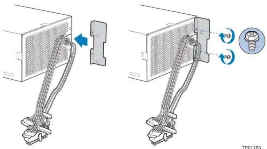 INTEL SC5299BRP - Replacing a Hot Swap Power Supply Cage (BRP configuration only) - 5