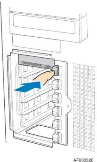 INTEL SC5299BRP - Installing a Fixed Hard Drive - 7