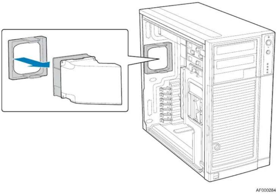 INTEL SC5299BRP - Replacing a System Fan - 1