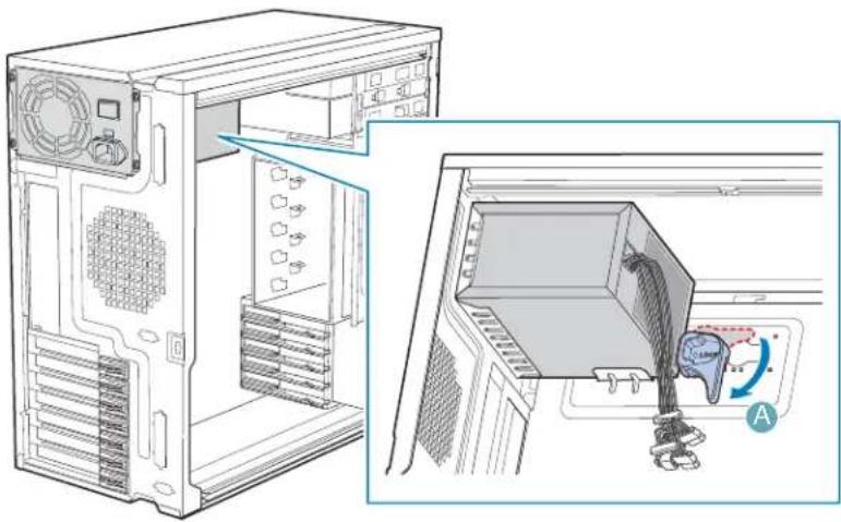 INTEL SC5299BRP - Replacing a Fixed Power Supply - 4