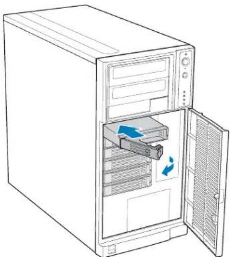 INTEL SC5299BRP - Installing a Hot Swap Hard Drive - 5