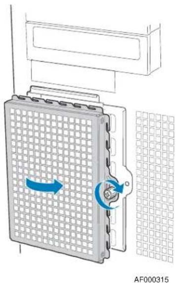 INTEL SC5299DP - Installing a Fixed Hard Drive - 10