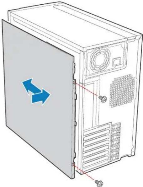 INTEL SC5299DP - Replacing the Front Panel Board - 9