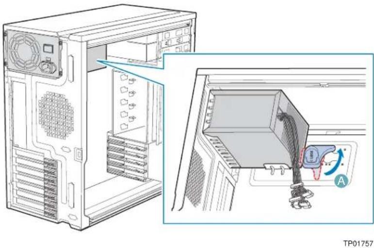 INTEL SC5299DP - Replacing a Fixed Power Supply - 1