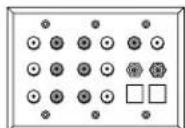 Leviton AEI65 - DISTRIBUTED AUDIO WALLPLATES - 2