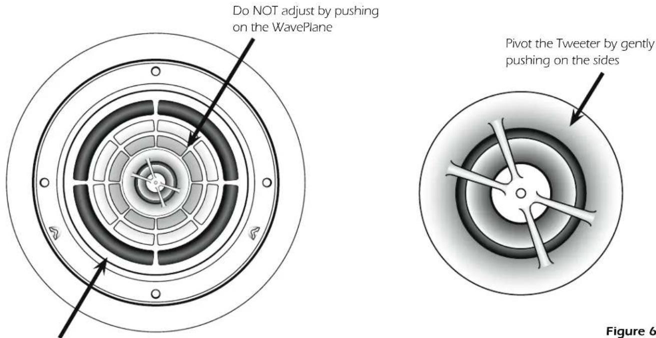 SpeakerCraft AIM8 One - Adjusting the Pivoting Tweeter - 1