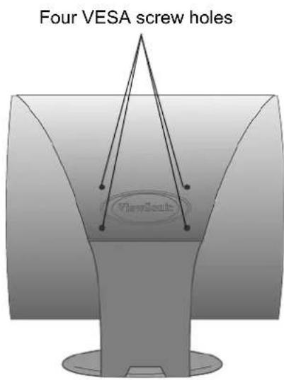 VIEWSONIC Value VA712 - Wall Mounting (Optional) - 1