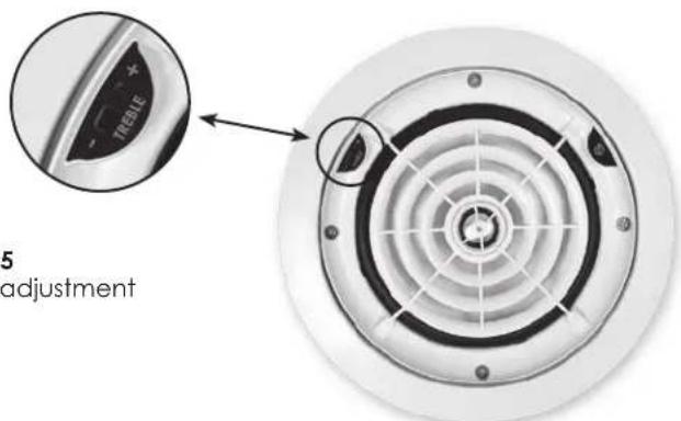 SpeakerCraft AccuFit CRS7 - Frequency Settings - 1