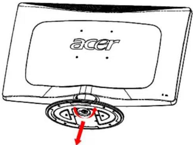 ACER H274H - Remove: - 2