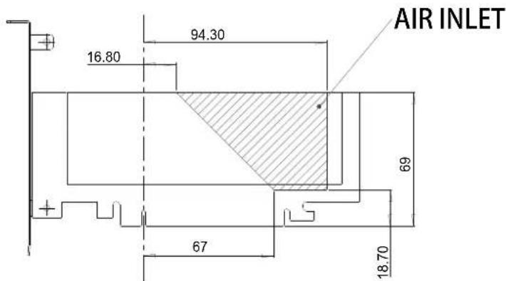 AIR INLET 94.30 16.80 69 67 18.70