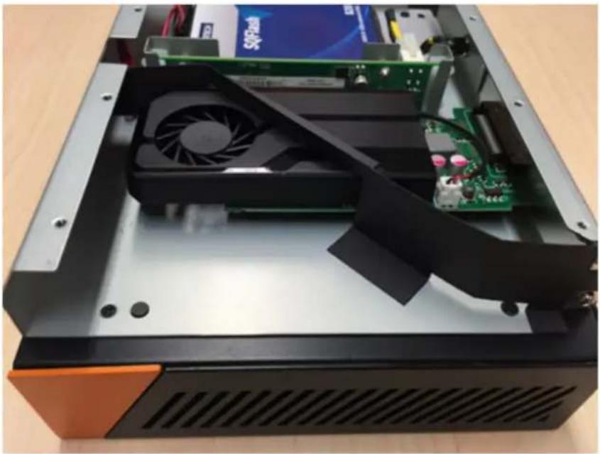 Advantech DS-980GL - Graphic Card & Fan Duct Installation (option) - 3