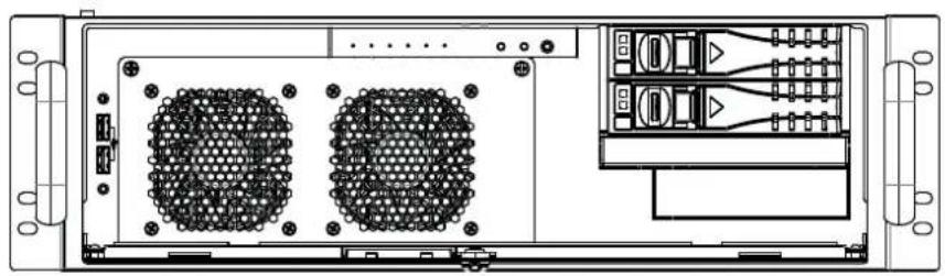 Advantech HPC-7320 - The Front Panel/ 前面板 - 2