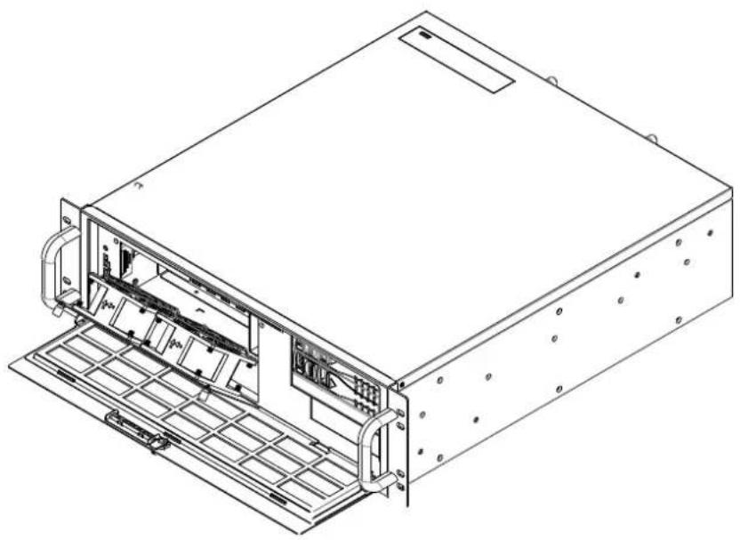 Advantech HPC-7320 - Replacing the system cooling fan/更换系统冷却风扇/更换系统冷卻風扇 - 1
