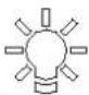 Advantech HPC-7442 - LED indicators for System Status/ 系统指示灯 / 系统指示燈 - 6