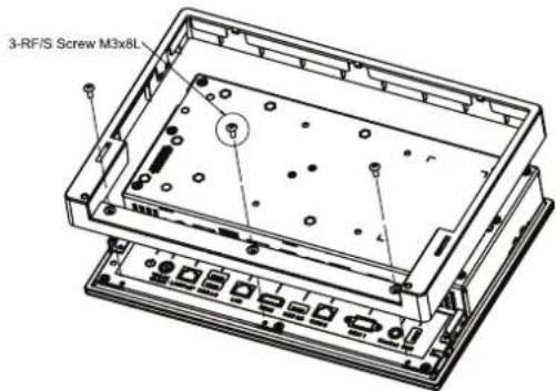 3-RF/S Screw M3x8L