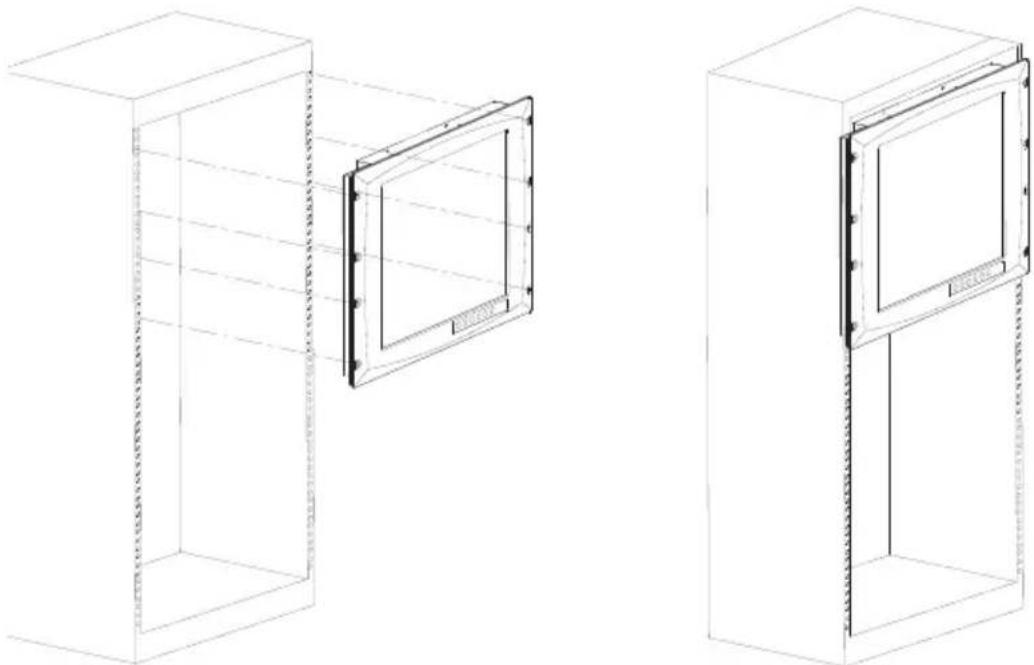 Advantech FPM-3171G - Rack Mounting - 1