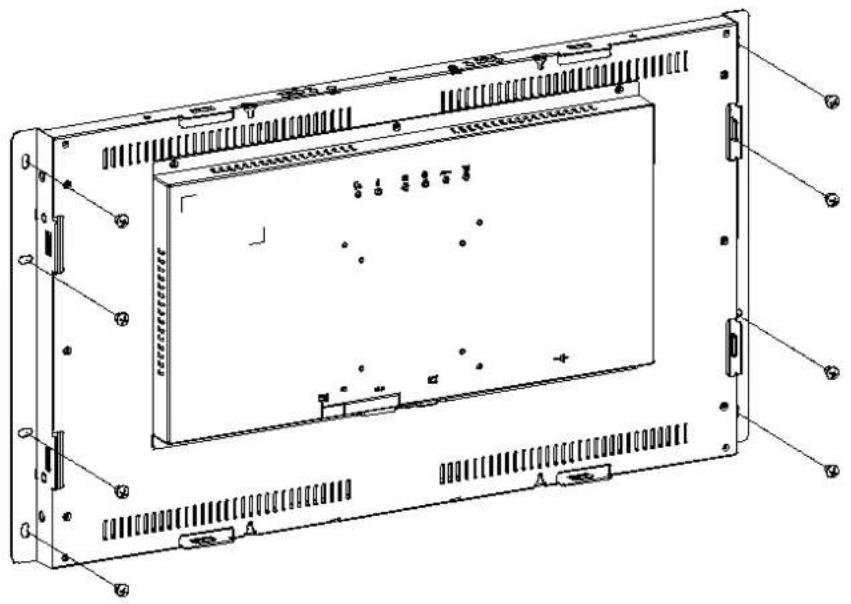 Advantech IDS-3121W - Rear Mount Assembly - 1