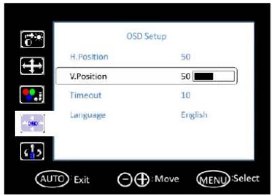 Advantech IDS-3121W - OSD Setup - 4