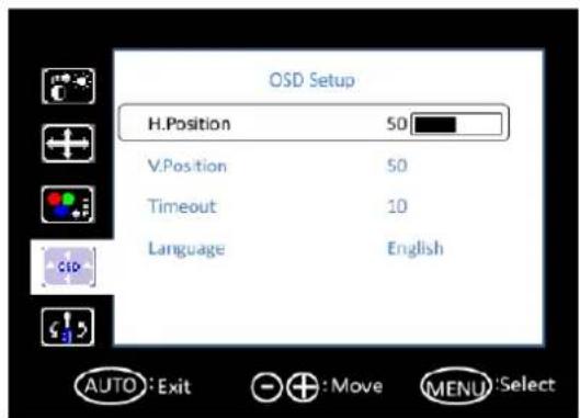 Advantech IDS-3121W - OSD Setup - 2