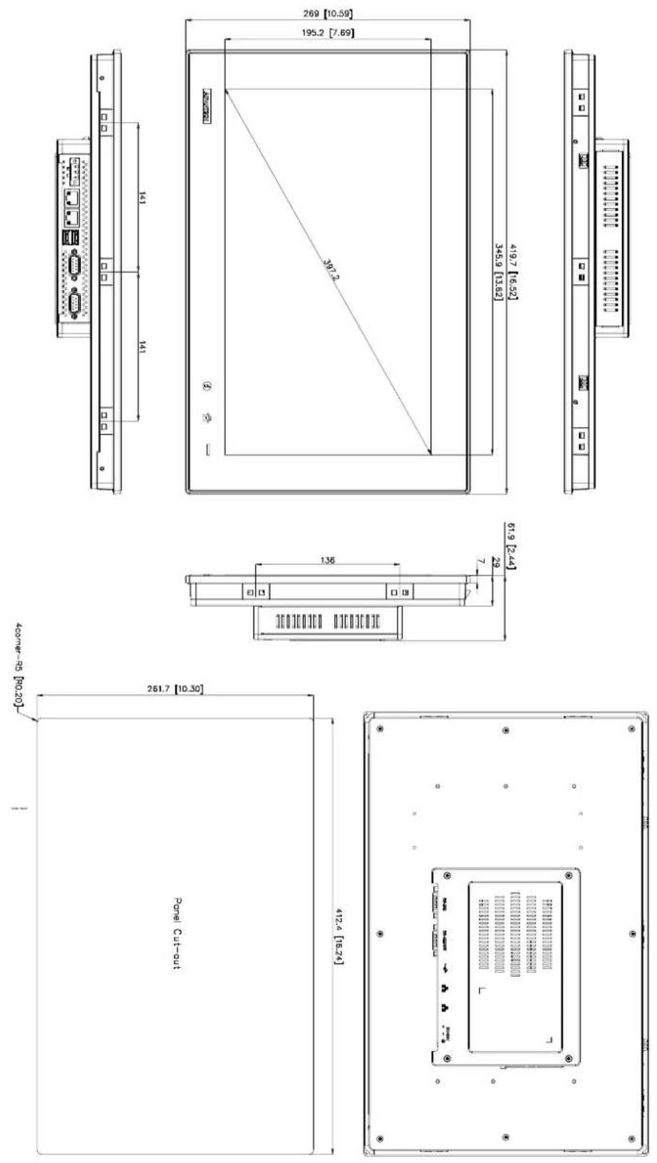 Advantech TPC-1551WP - TPC-1551WP Series - 2