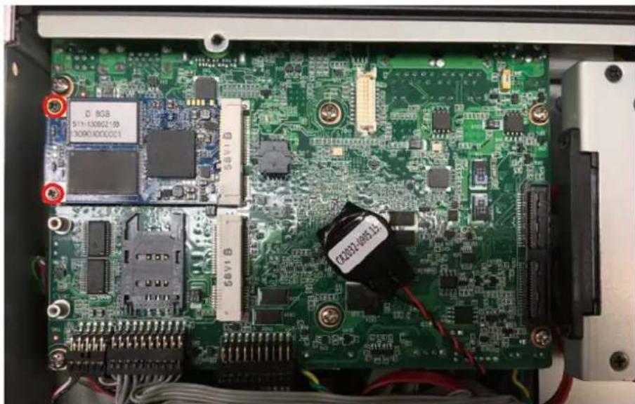 Advantech ARK-2230 - mSATA Installation - 2
