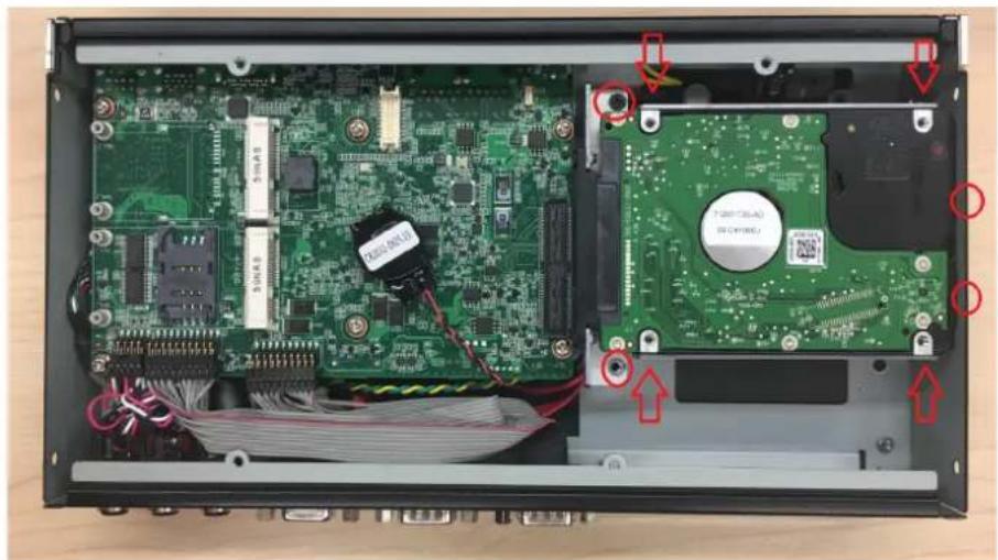 Advantech ARK-2230 - HDD/SSD Installation - 3