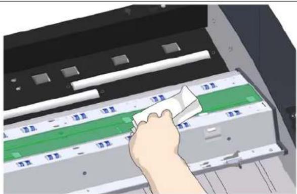 Contex XD2490 - Clean the internal scan area - 1