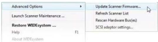 Contex XD2490 - To install the firmware file on your scanner: - 1