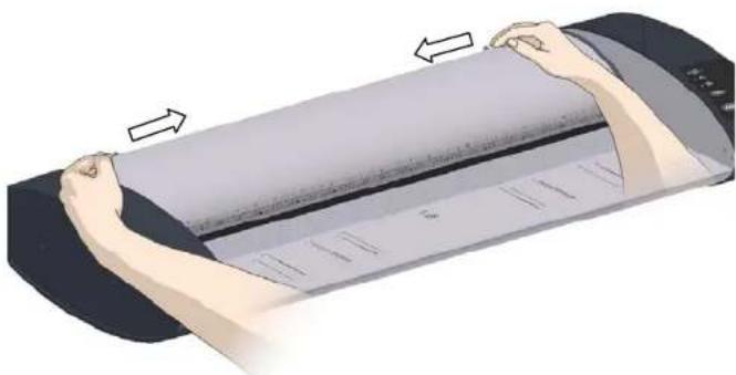 Contex XD2490 - Press the lid release buttons - 1