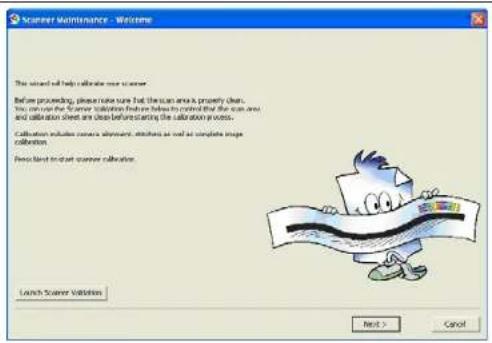 Contex XD2490 - Follow the steps described by the wizard - 1