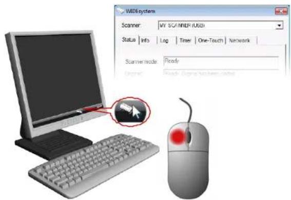 Contex XD2490 - How to identify the firmware version running in the scanner? - 1