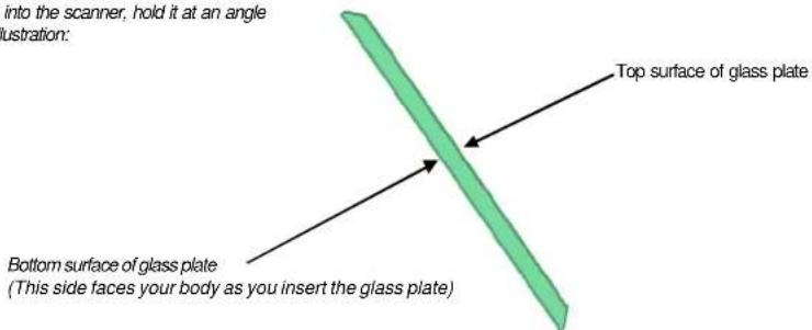 Contex XD2490 - Glass Plate Profile View: - 1