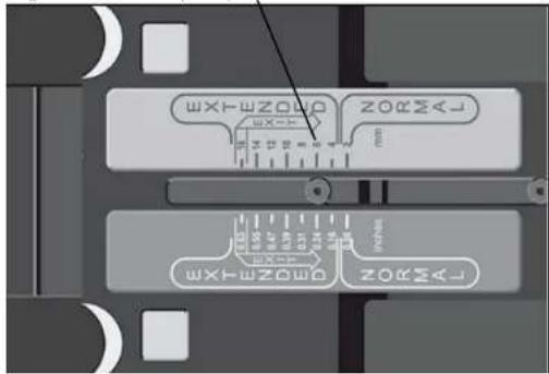 Contex HD4250 - Thickness Adjustment Slide - 1