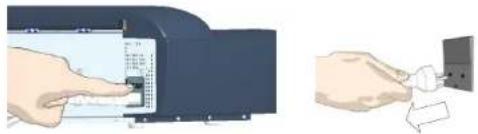 Contex HD4250 - Turn scanner power off - 1