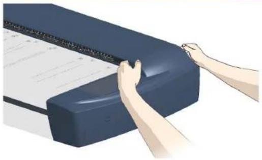 Contex HD4250 - Replacing the Scanner Lamp-Unit - 4