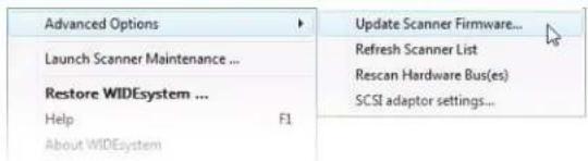 Contex HD4250 - To install the firmware file on your scanner: - 1