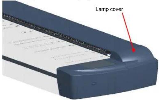 Contex HD3650 - Replacing the Scanner Lamp-Unit - 3