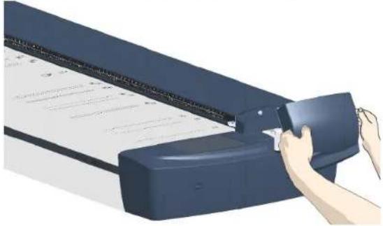 Contex HD3650 - Replacing the Scanner Lamp-Unit - 5