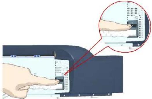Contex HD3650 - To force the scanner to firmware boot mode: - 1